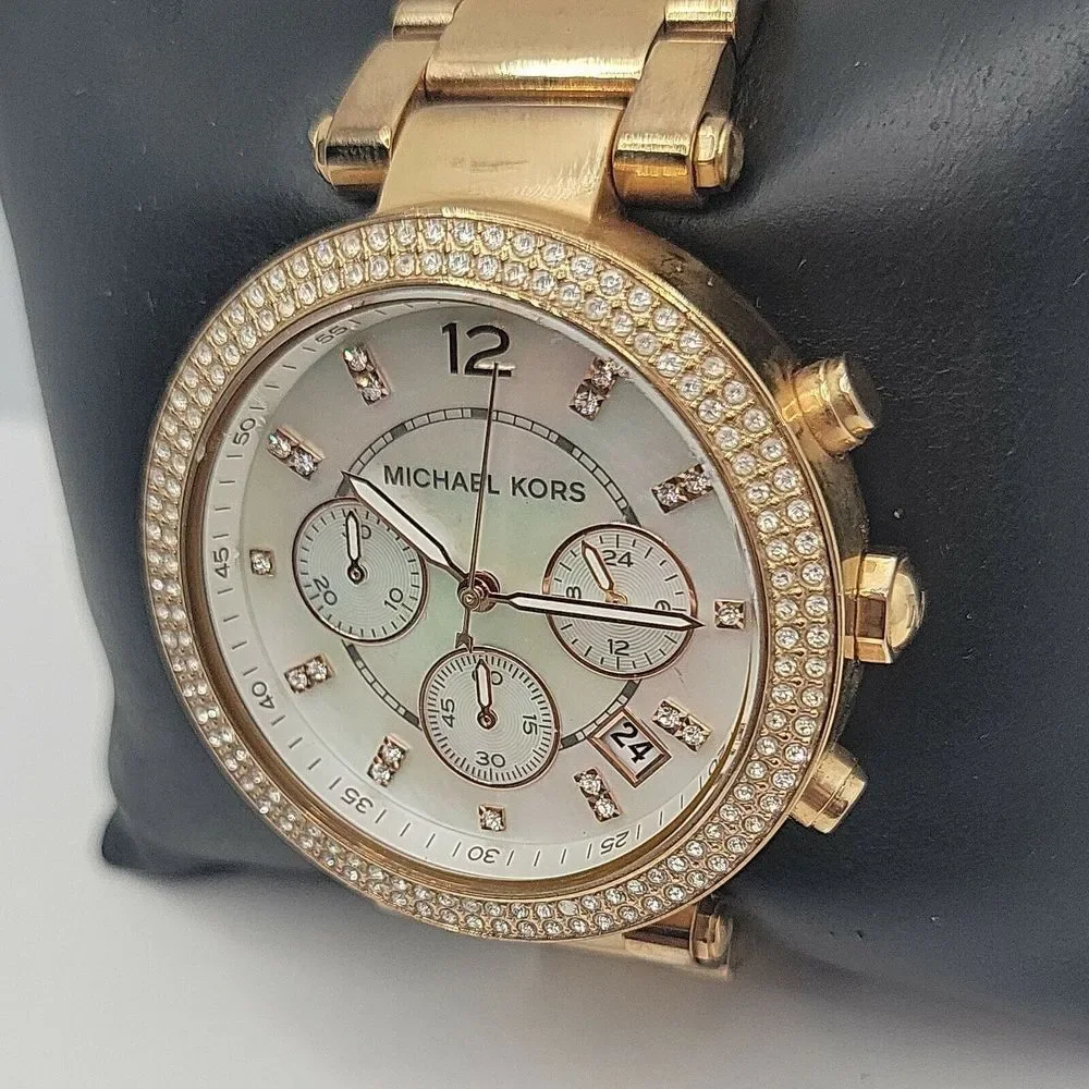 Michael Kors Parker MK5491 Women Stainless Steel Analog Dial Quartz Watch BC685